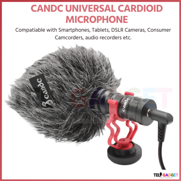 ميكروفون فرو مقاوم للرياح CANDC DC-C9