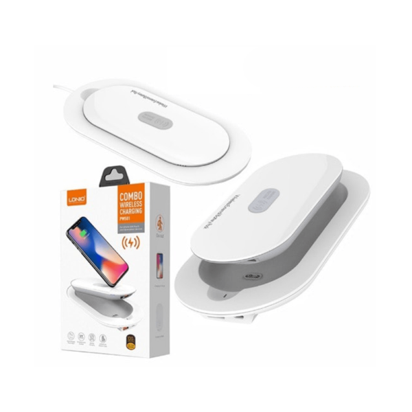 لدنيو باور بانك وايرلس 10000 مل امبير PW1003 منفذ شحن usb