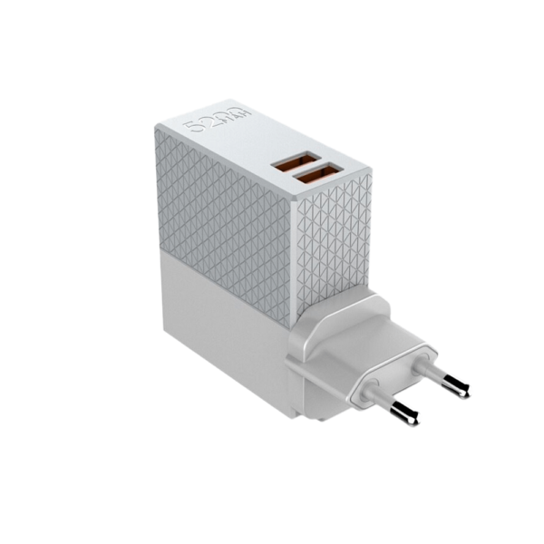 لدنيو باوربنك 5200 مل و شاحن PA606 بمنفذين usb