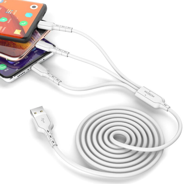 كابل متعدد MX-CB13 USB to Lightning / Type-C / micro